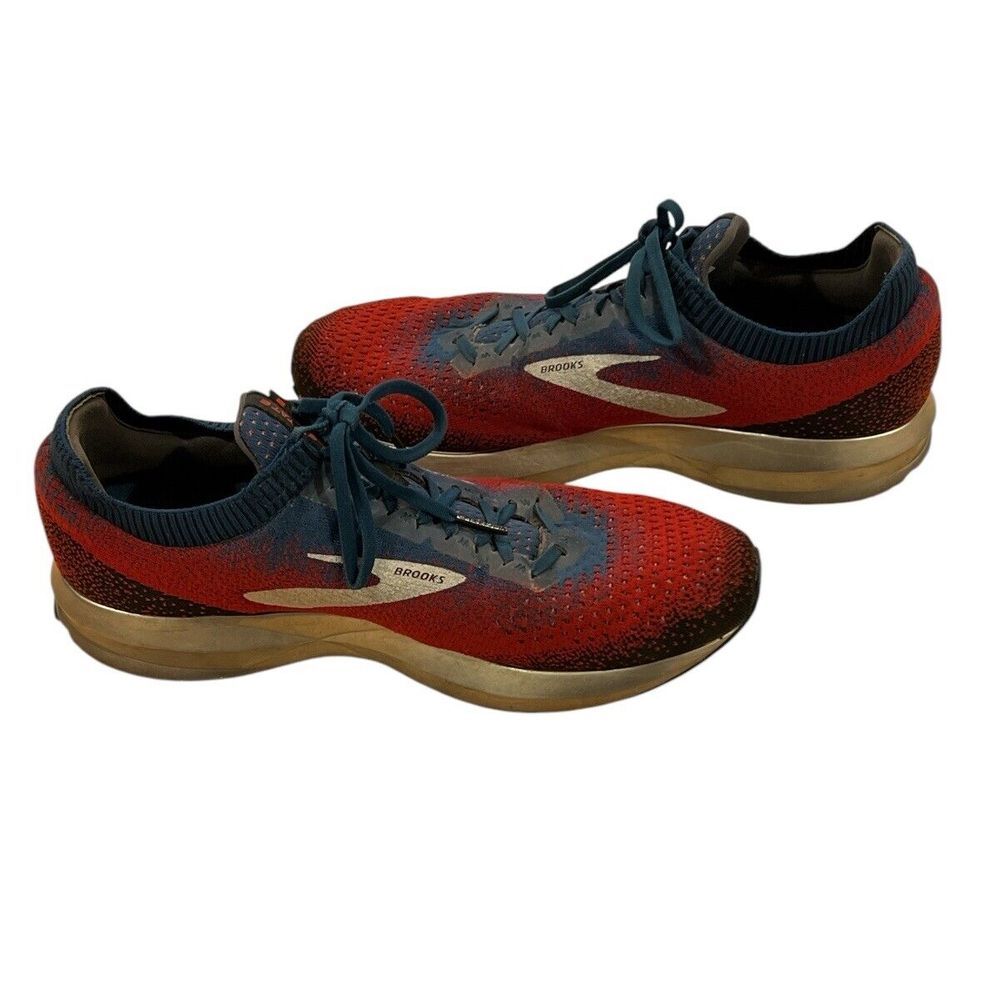 Brooks Levitate 2 1102901D689 Running Shoe, Men's Size 13, Red/Navy